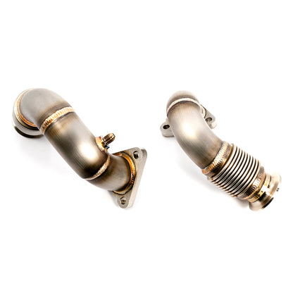 PPE 11-14 Pickup/11-16 Chassis Cab Ford 6.7L Power Stroke High-Flow Up-Pipes-Stainless Steel