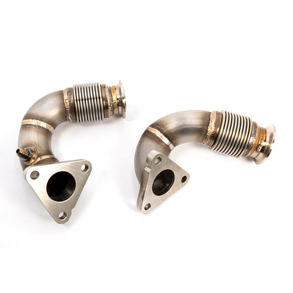 PPE 11-14 Pickup/11-16 Chassis Cab Ford 6.7L Power Stroke High-Flow Up-Pipes-Stainless Steel