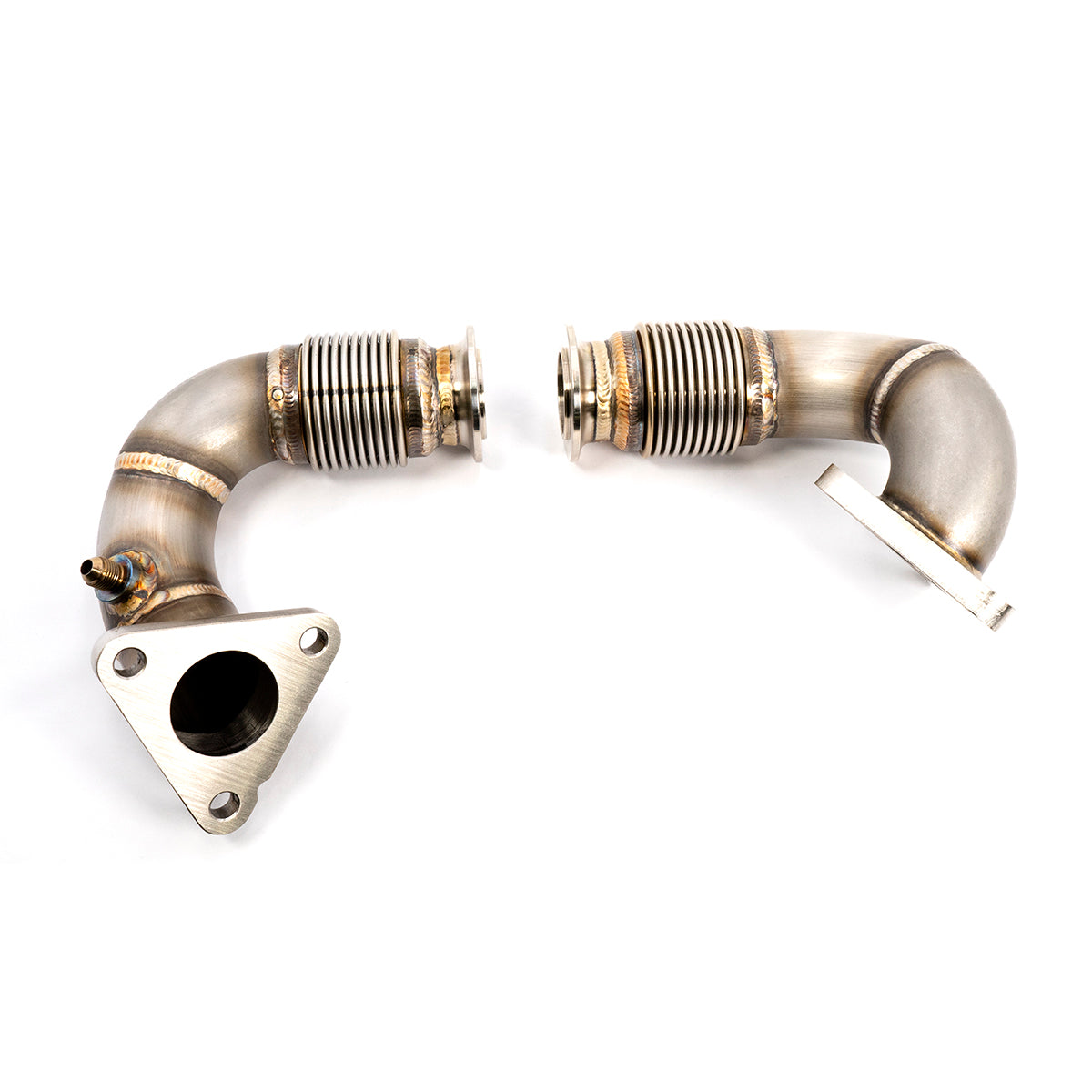PPE 11-14 Pickup/11-16 Chassis Cab Ford 6.7L Power Stroke High-Flow Up-Pipes-Stainless Steel