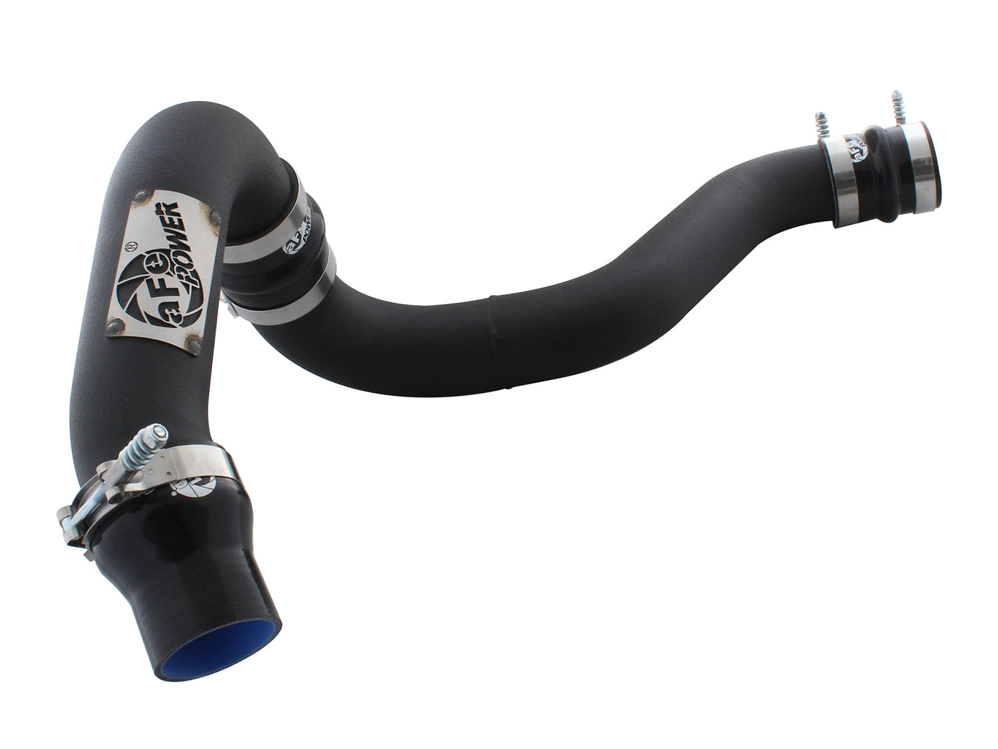 aFe BladeRunner 3 IN Aluminum Hot Charge Pipe Black - Chevy/GMC 2011-2016 6.6L