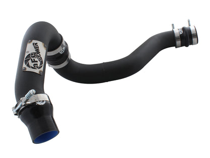 aFe BladeRunner 3 IN Aluminum Hot Charge Pipe Black - Chevy/GMC 2011-2016 6.6L