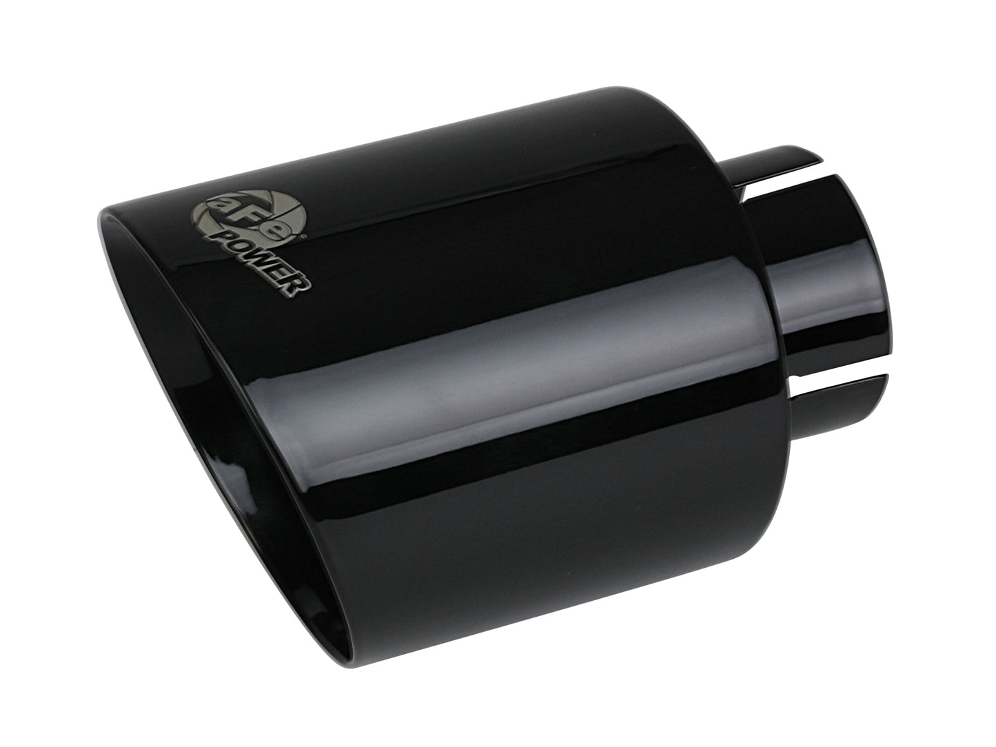 aFe MACH Force-Xp 409 Stainless Steel Clamp-on Exhaust Tip Black - 49T25454-B071