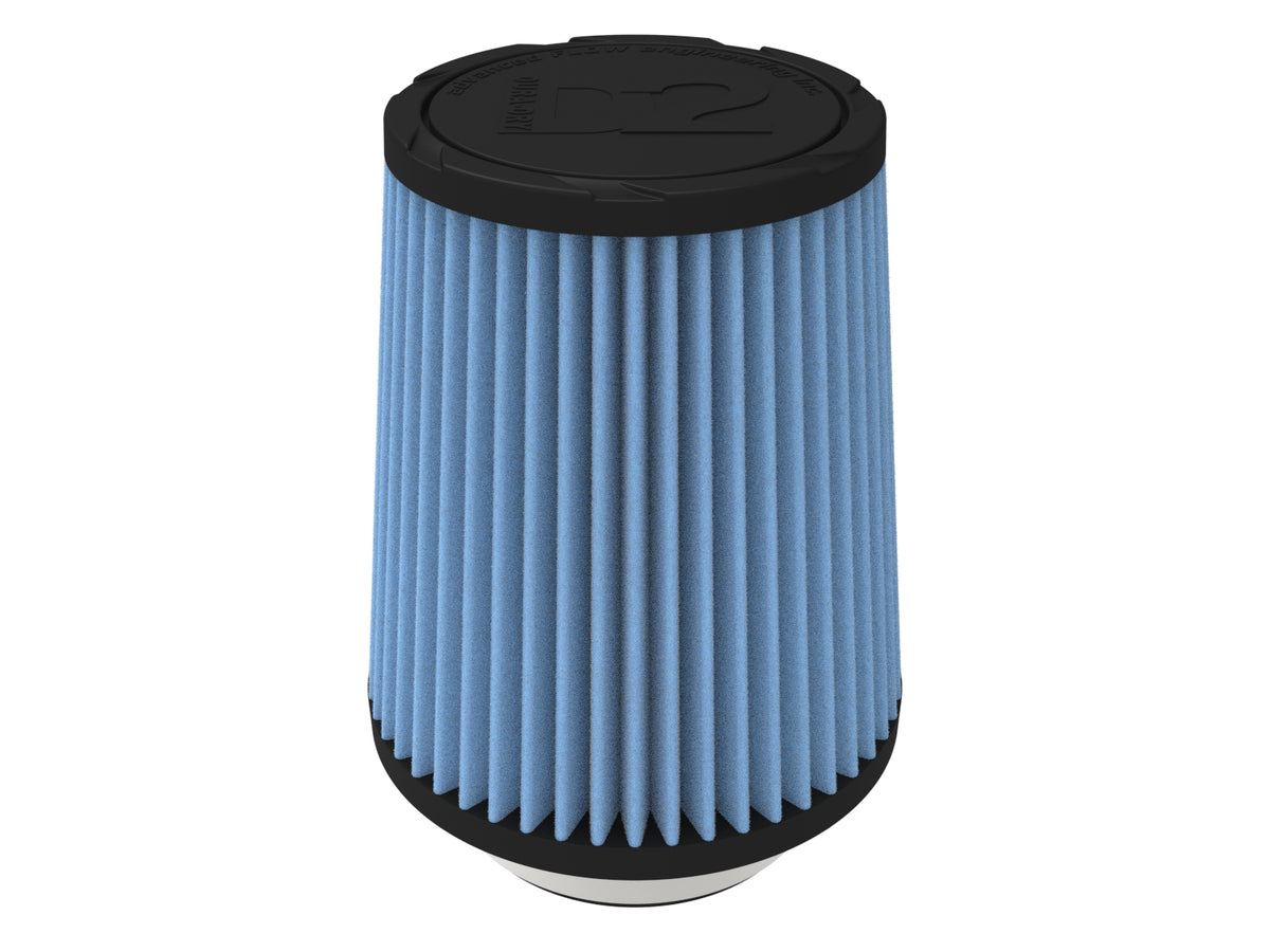aFe Universal Clamp-On Air Filter w/ D2 Dura-Dry Media - 21-35011V