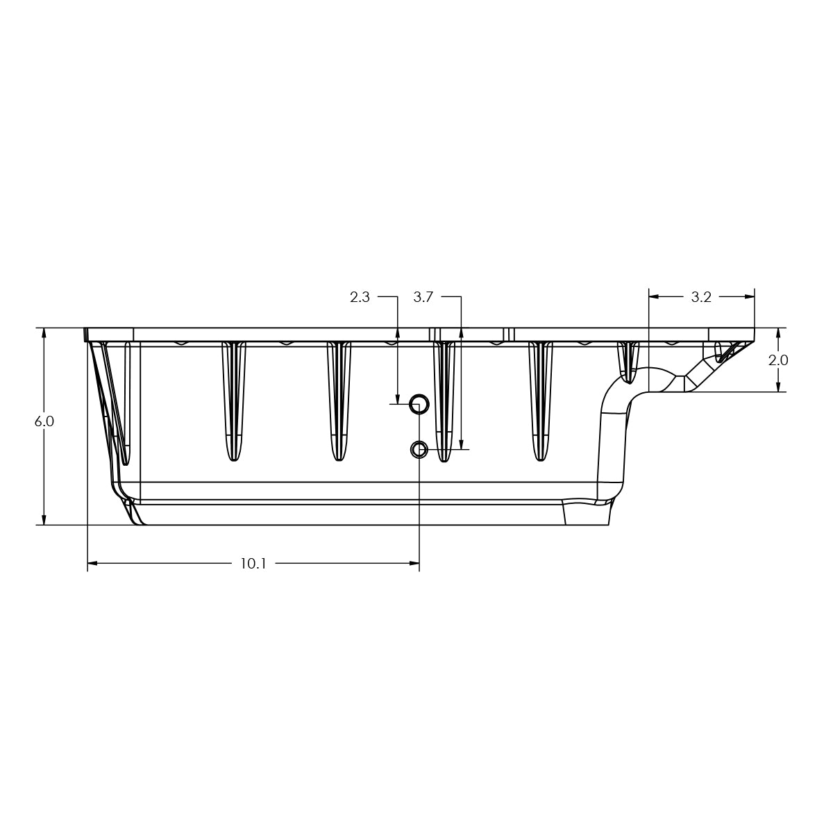 PPE Ford Deep Transmission Pan 5R110