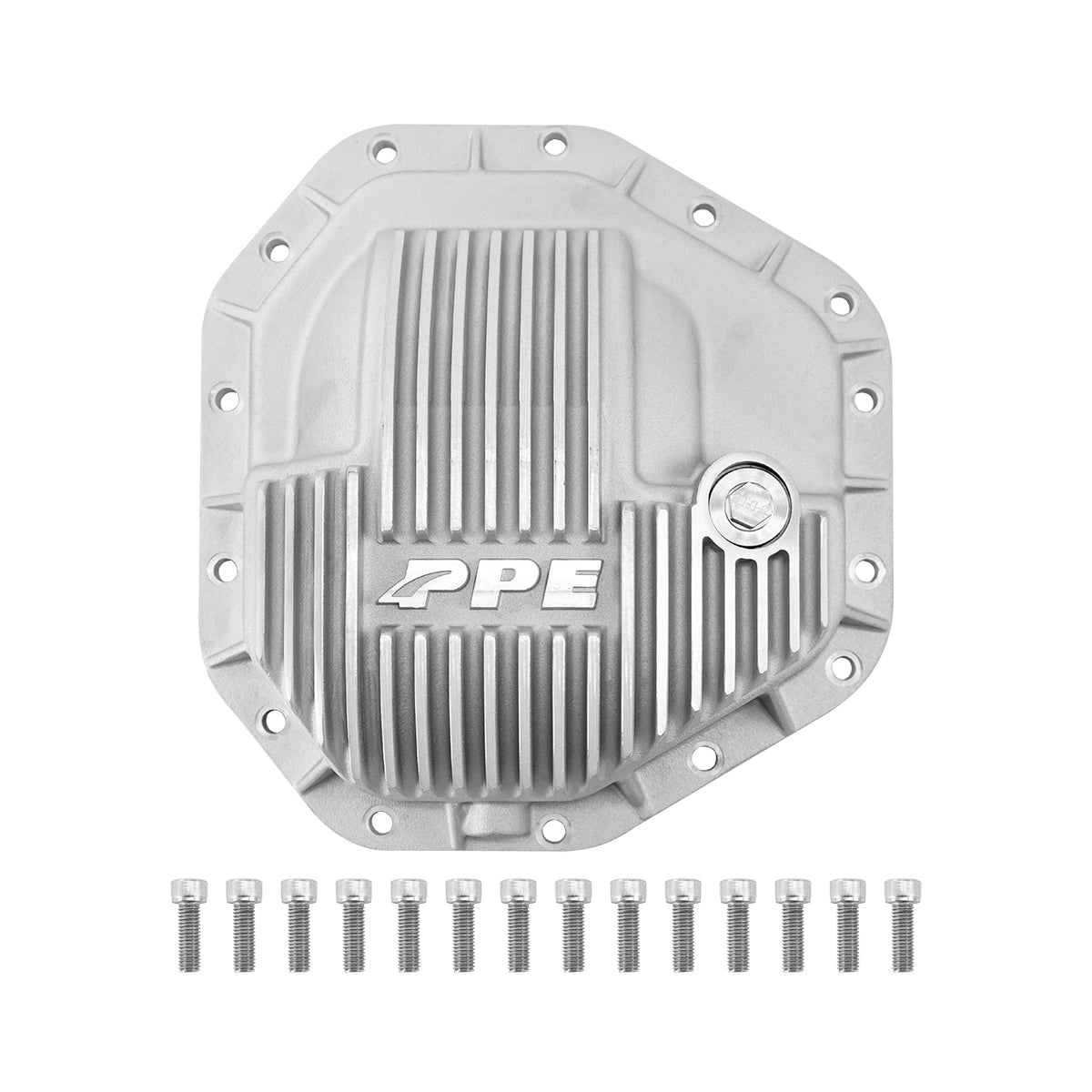 PPE 17-22 Ford SuperDuty DANA M275 Heavy-Duty Cast-Aluminum Rear Differential Cover Brushed