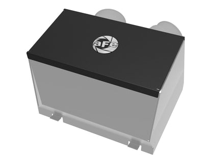aFe Rapid Induction Cold Air Intake System Cover Black - Aluminum