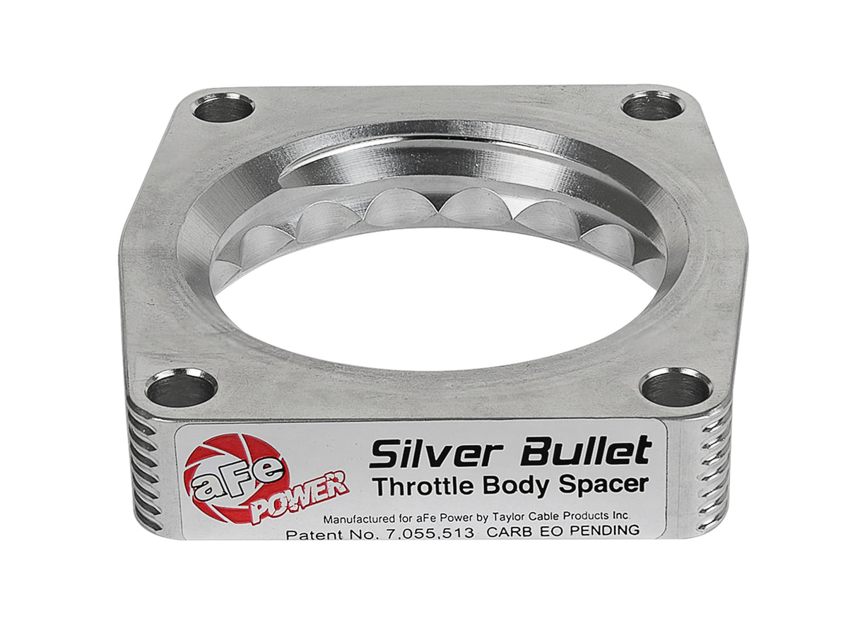 aFe Silver Bullet Billet Aluminum Throttle Body Spacer - 2017-2024 4.8L