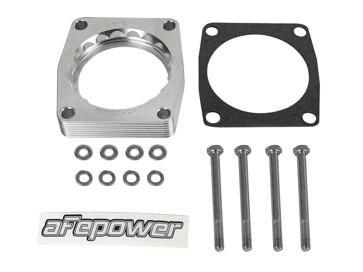 aFe Silver Bullet Billet Aluminum Throttle Body Spacer - 2017-2024 4.8L