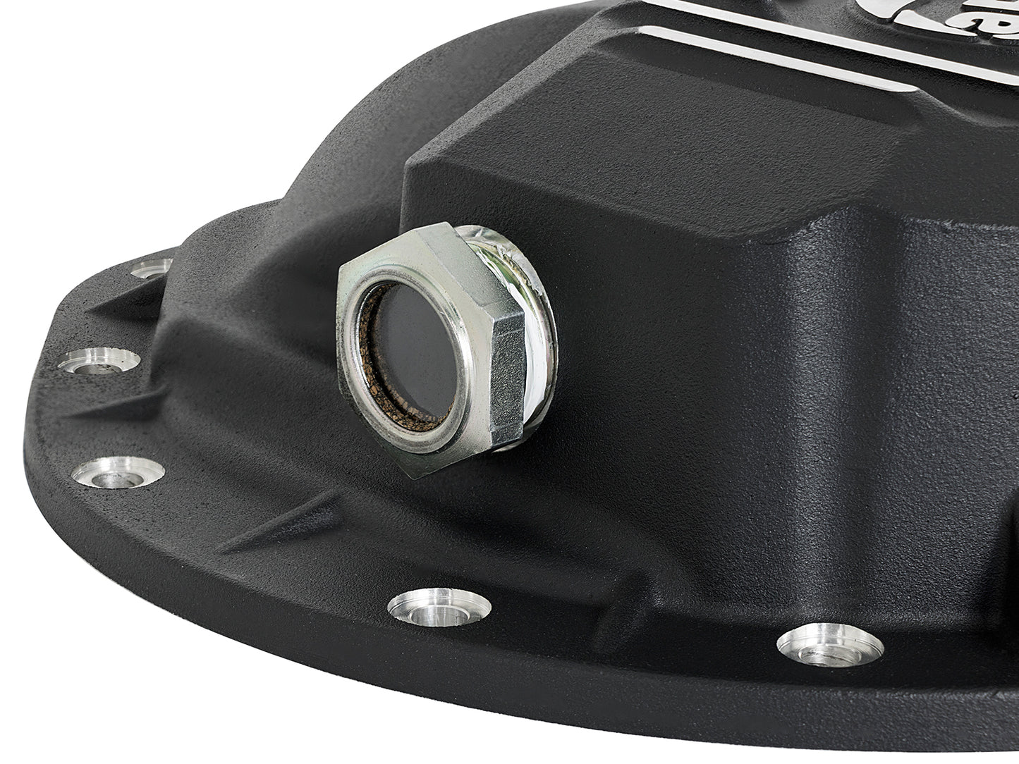 aFe Pro Series Front Differential Cover Black w/ Machined Fins - Dodge/Ram 2003-2013 5.9L/6.7L