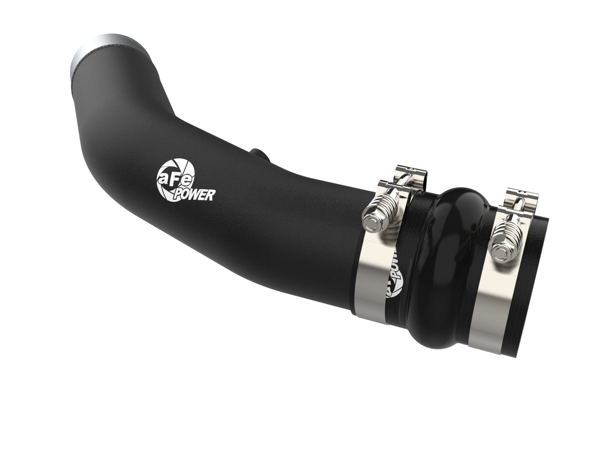 aFe BladeRunner 3 IN Aluminum Hot Charge Pipe Red - Ford 2023-2026 6.7L