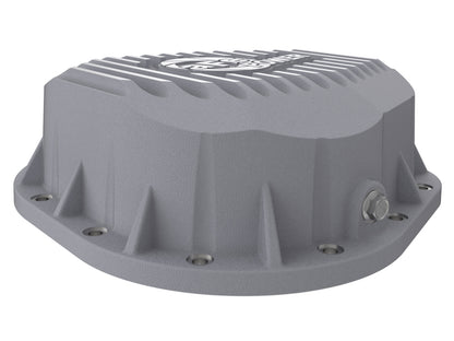 aFe Street Series Rear Differential Cover Raw w/ Machined Fins - Ford 1988-2026