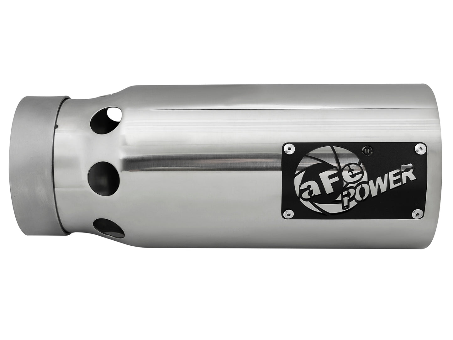 aFe SATURN 4S 304 Stainless Steel Intercooled Clamp-on Exhaust Tip Polished