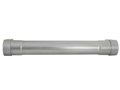 aFe MACH Force-Xp 304 Stainless Steel Resonator Delete Pipe - Clamp Type Band, Overall Length 19 in