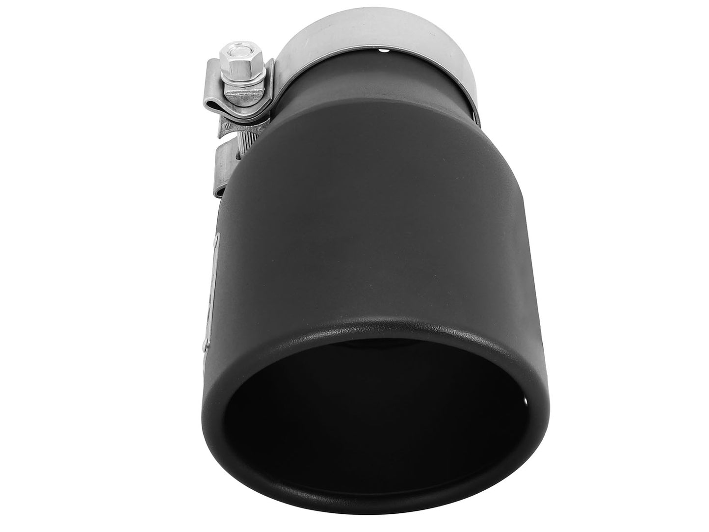 aFe MACH Force-Xp 409 Stainless Steel Clamp-on Exhaust Tip Black - 49T30451-B09