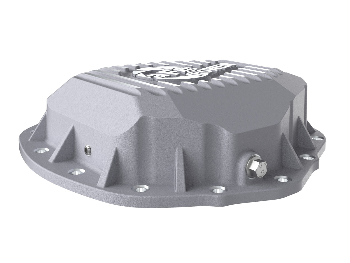aFe Street Series Rear Differential Cover Raw w/ Machined Fins - Ram 2019-2026 6.4L/6.7L