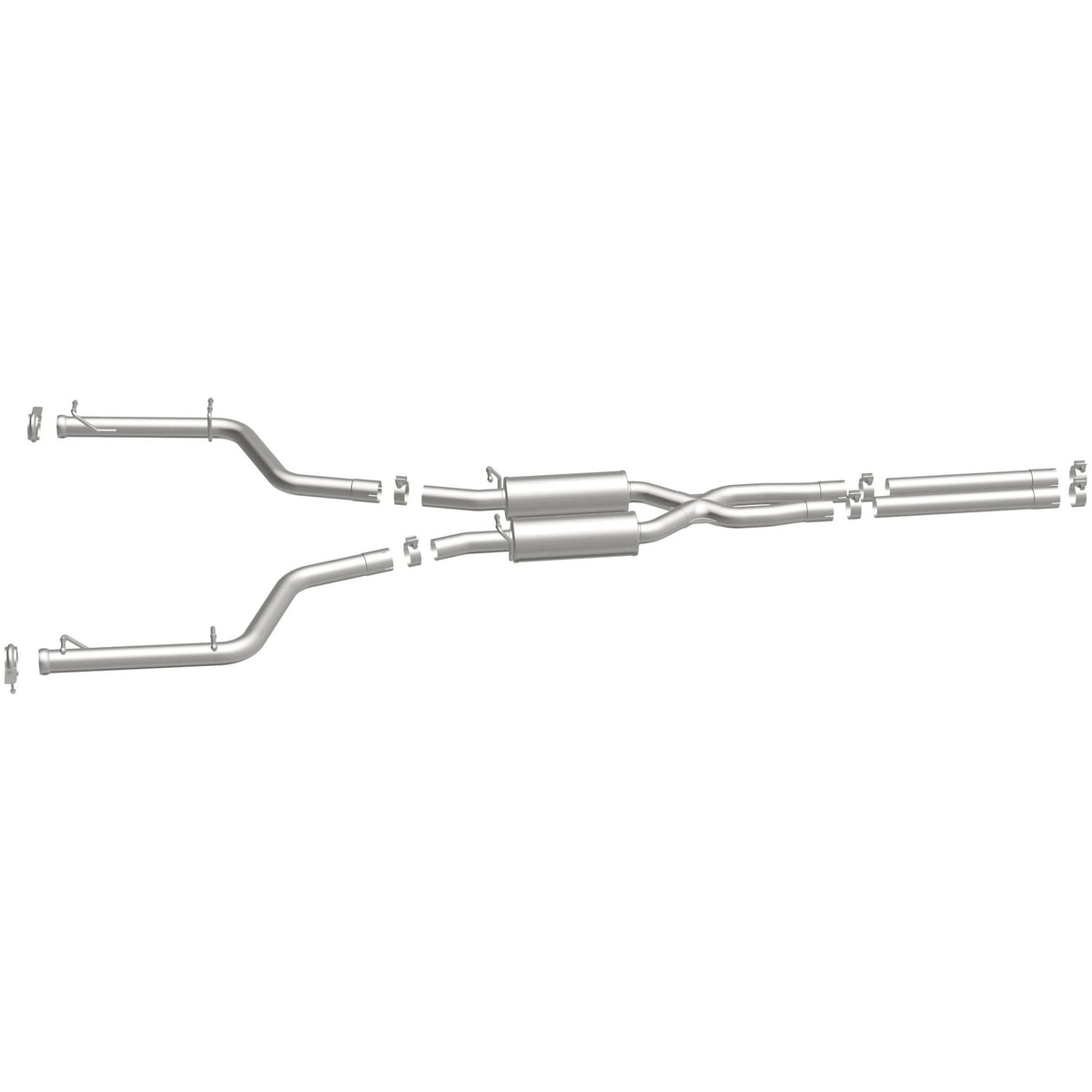 MagnaFlow Competition Series Stainless 2.5 in Cat-Back 16516