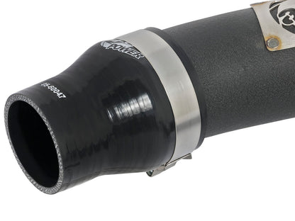 aFe BladeRunner 3 IN Aluminum Hot and Cold Charge Pipe Kit Black - Chevy/GMC 2011-2016 6.6L