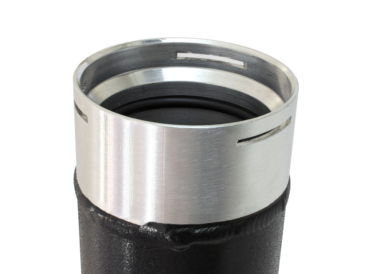 aFe BladeRunner 3 IN Aluminum Hot Charge Pipe Black - Ford 2011-2016 6.7L