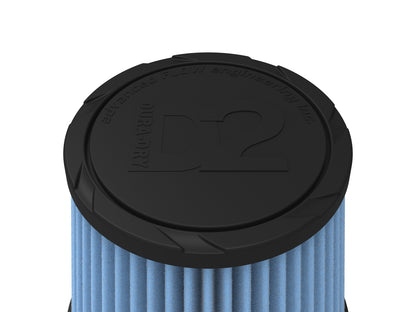 aFe Universal Clamp-On Air Filter w/ D2 Dura-Dry Media - 21-50506V