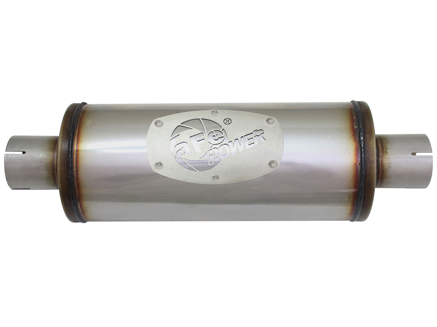aFe MACH Force-Xp 409 Stainless Steel Pass-Through Muffler - 49M00007
