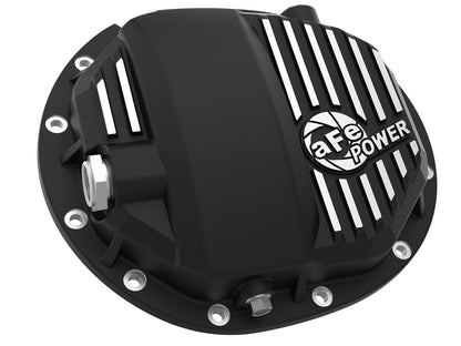 aFe Pro Series AAM 9.5/9.76 Rear Differential Cover Black w/ Machined Fins