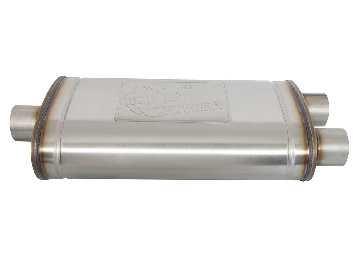 aFe MACH Force-Xp 409 Stainless Steel Pass-Through Muffler - 49M00015
