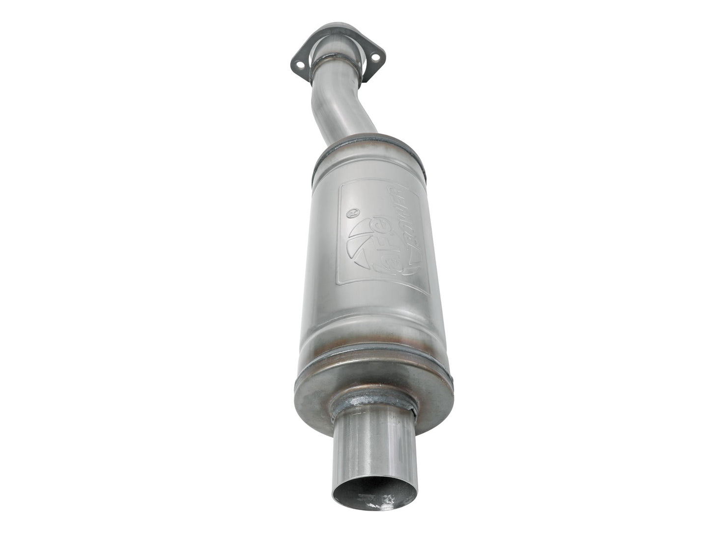 aFe Vulcan Series 409 Stainless Steel Resonator Upgrade Pipe - 49C43131