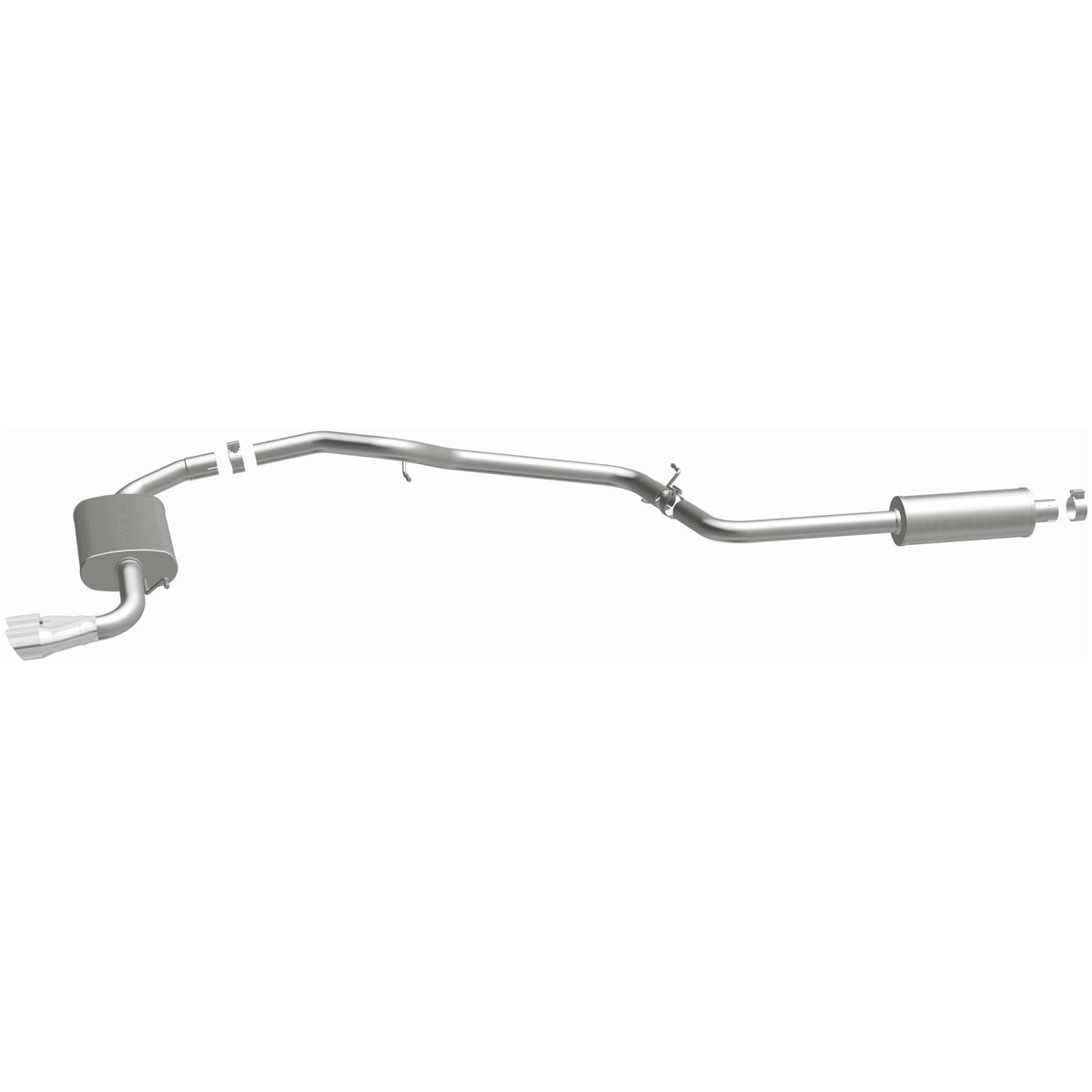 MagnaFlow Street Series Polished Cat-Back System 15072