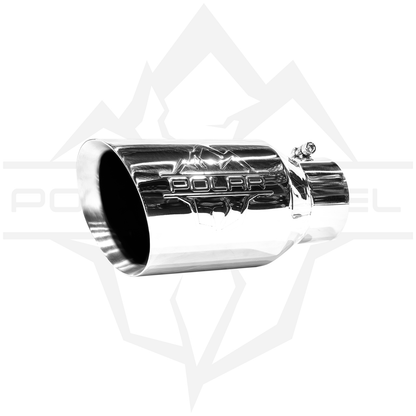 Polar 304SS Polished Oval Exhaust Tip