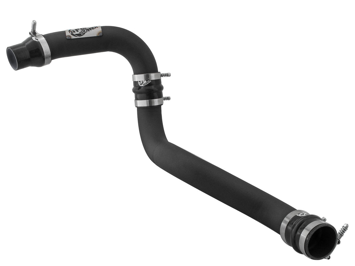 aFe BladeRunner 3 IN Aluminum Hot and Cold Charge Pipe Kit Black - Chevy/GMC 2011-2016 6.6L