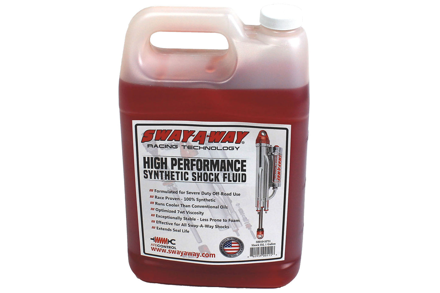 aFe Sway-A-Way 100% Synthetic 7wt Shock Oil, 1 Gal