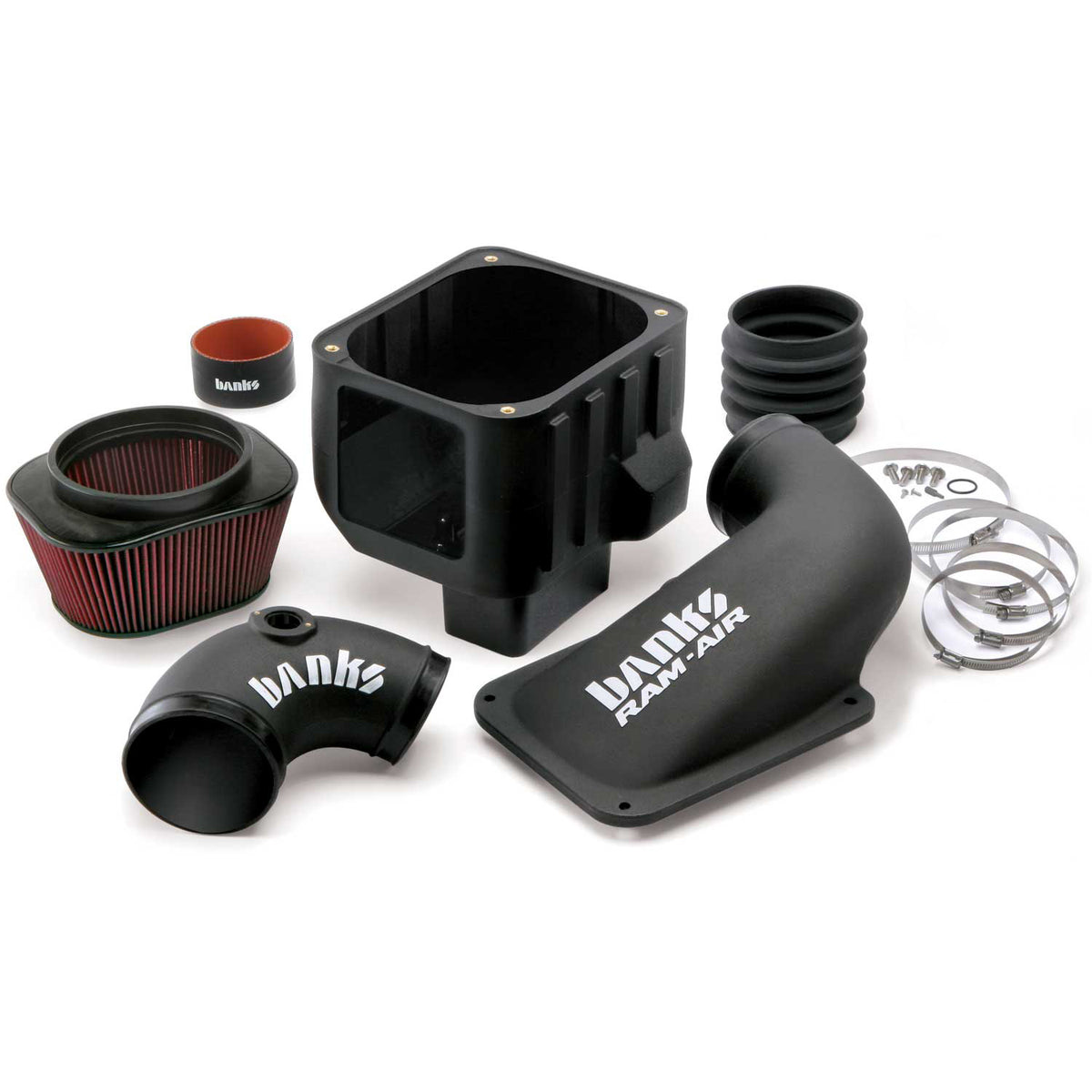 Banks Power Banks Ram-Air Oiled Filter, Cold Air Intake System - Chevy/GMC 2006-2007 6.6L