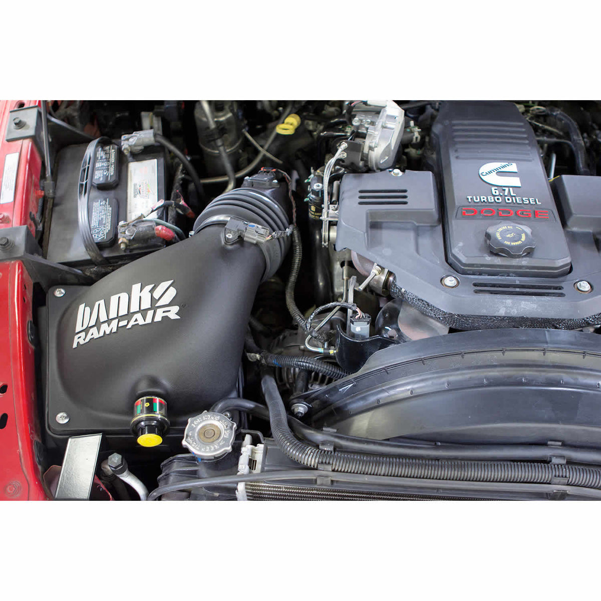 Banks Power Banks Ram-Air Oiled Filter, Cold Air Intake System - Dodge 2007-2009 6.7L