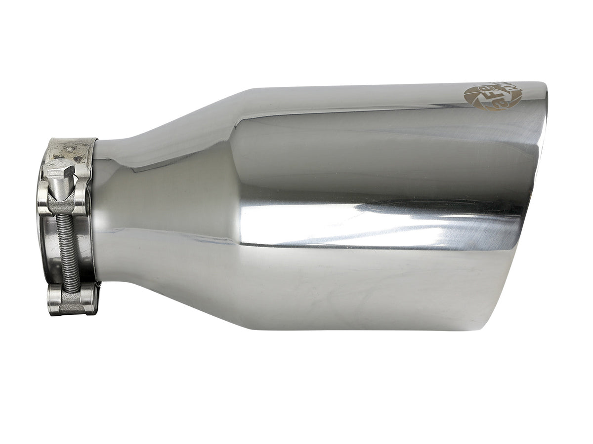 aFe MACH Force-Xp 304 Stainless Steel Clamp-on Exhaust Tip Polished - 49T25454-P091