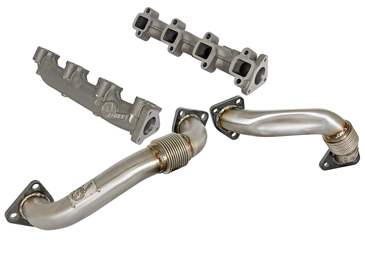 aFe Twisted Steel 304 Stainless Steel Performance Package - Chevy/GMC 2001-2004 6.6L