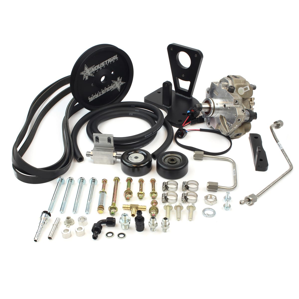 Industrial Injection GM Dual Fueler Kit For 11-16 LML 6.6L Duramax Includes Pump