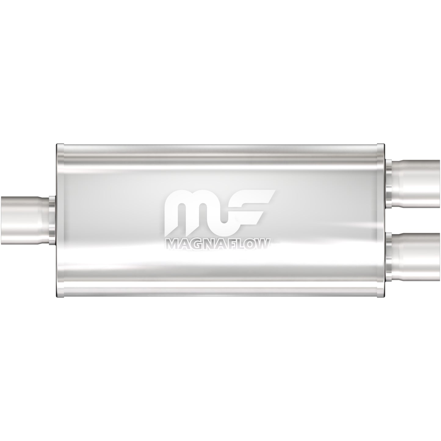 MagnaFlow 3 in/3 in Center/Dual; 5 in x 18 in x 8 in Body Muffler 12298
