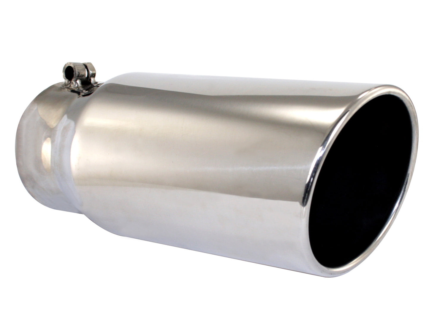 aFe MACH Force-Xp 304 Stainless Steel Clamp-on Exhaust Tip Polished - 49-90002