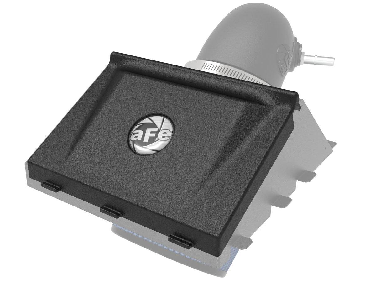 aFe Rapid Induction Cold Air Intake System Cover Black - ABS Plastic