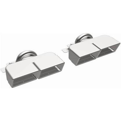 MagnaFlow Exhaust Tip Set - Quad Rectangle - 2.75In. 35221