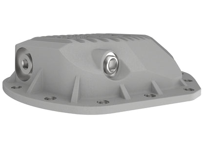 aFe Street Series Rear Differential Cover Raw w/ Machined Fins - Dodge/Ram 2003-2018