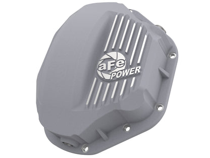 aFe Street Series Rear Differential Cover Raw w/ Machined Fins - Dodge/Ford 1994-2007