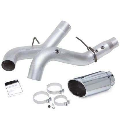 Banks Power Monster Exhaust System 5-inch Single Exit, Chrome or Black SideKick Tip - 48996