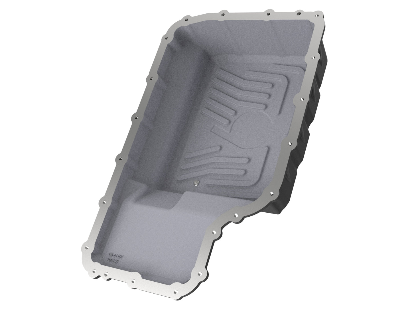 aFe Pro Series Transmission Pan Black w/ Machined Fins - Ford 2020-2022