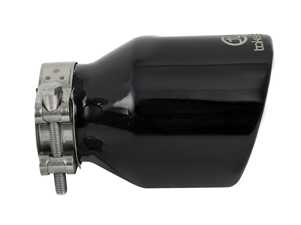 aFe Takeda 304 Stainless Steel Clamp-on Exhaust Tip Black - 49T25404-B061