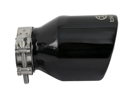 aFe Takeda 304 Stainless Steel Clamp-on Exhaust Tip Black - 49T25404-B061