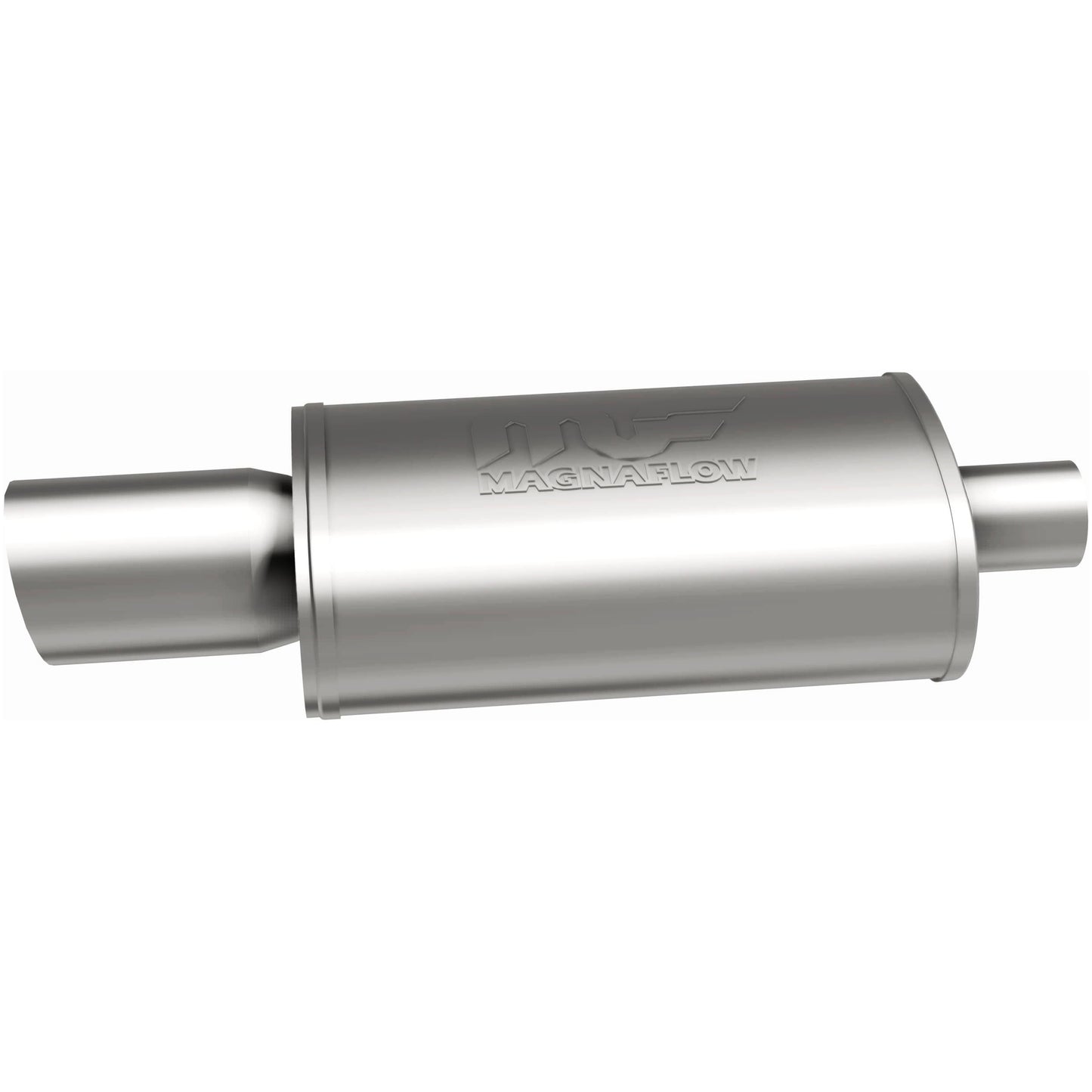 MagnaFlow 2.25 in/4 in Center/Center; 5 in x 14 in x 8 in Body Muffler 14827