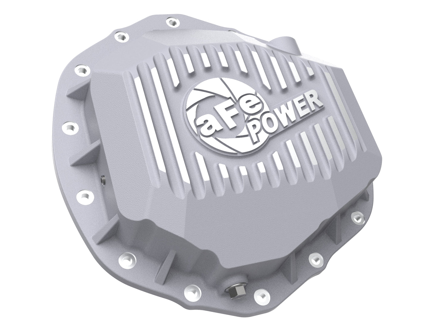 aFe Street Series Rear Differential Cover Raw w/ Machined Fins - Ram 2019-2026 6.4L/6.7L
