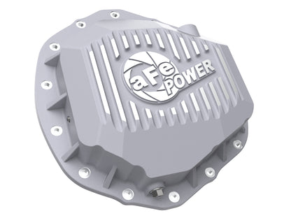 aFe Street Series Rear Differential Cover Raw w/ Machined Fins - Ram 2019-2026 6.4L/6.7L