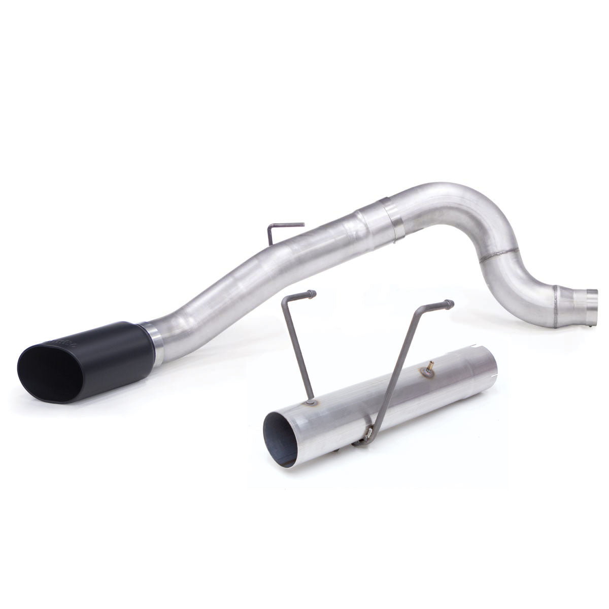 Banks Power Monster Exhaust System, 5-inch Single Exit, Black SideKick Tip